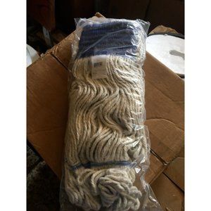 14 Mop Heads M8703 LG Loop End Cotton Synthetic